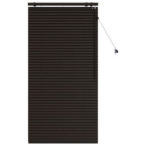 vidaXL Persiana veneciana Marr&oacute;n Oscuro 90 x 160 cm 35 mm