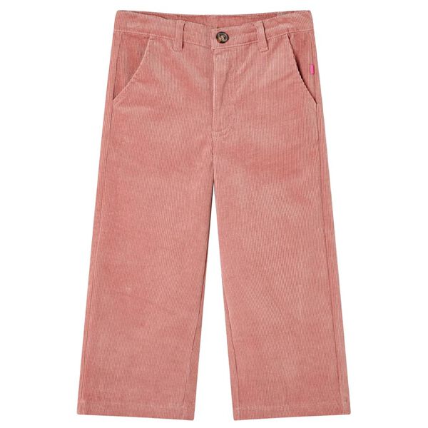 Pantal&oacute;n infantil pana rosa envejecido 116