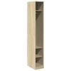 vidaXL Armario de madera de ingenier&iacute;a roble Sonoma 30x50x200 cm