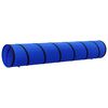 vidaXL T&uacute;nel para perros poli&eacute;ster azul &Oslash;50x300 cm
