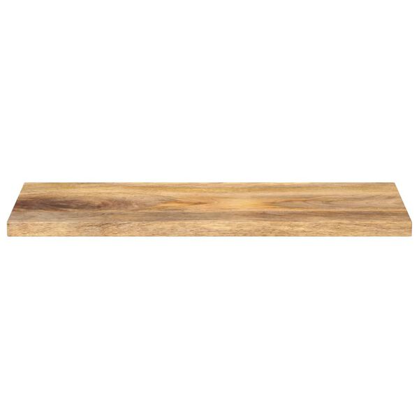 vidaXL Tablero de mesa rectangular madera maciza mango 90x40x2,5 cm