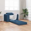 vidaXL Sof&aacute; cama Azul 98 x 71 x 83 cm tela