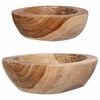 vidaXL Frutero JEPARA 2 uds. Madera Teak Marr&oacute;n