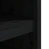 vidaXL Mueble de cocina exterior MEPPEL madera maciza pino negro 106x55x64 cm