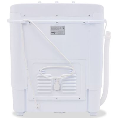 vidaXL Mini lavadora con 2 tambores 5,6 kg