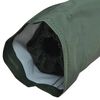 Chubasquero impermeable reforzado 2 piezas con capucha verde talla L