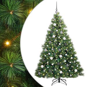 vidaXL &Aacute;rbol de Navidad artificial con 300 LED Verde 180 cm PE y PVC