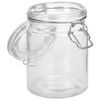 vidaXL Tarros de almacenaje con tapa con clip 6 uds 750 ml