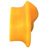vidaXL Agarre de escalada 2 pcs Amarillo 100 x 67 x 43 mm PP