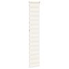 vidaXL Estor cebra beige m&aacute;rmol tejido ancho 40,9 cm poli&eacute;ster