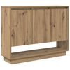 vidaXL Aparador Roble artesanal 97 x 29 x 75 cm Madera de ingenier&iacute;a