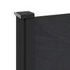 vidaXL Toldo lateral retr&aacute;ctil negro 100x300 cm