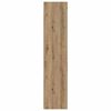 vidaXL Armario Roble artesanal 50 x 41 x 185 cm Madera contrachapada