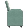 vidaXL Sillas de comedor 2 pcs Verde mar 58 x 65 x 98 cm Terciopelo