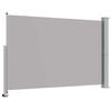 vidaXL Toldo lateral retr&aacute;ctil para patio 160x300 cm gris