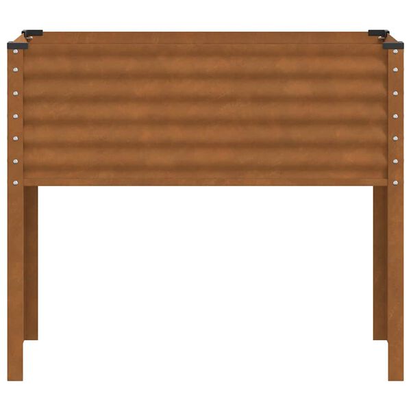 vidaXL Jardinera de jard&iacute;n 100x45x90 cm de acero corten