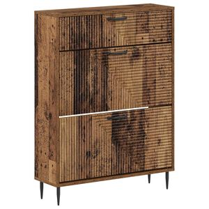 vidaXL Armario Zapatero HAARLEM 78 x 24 x 103 cm Madera de ingenier&iacute;a