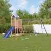 vidaXL Parque infantil de exterior madera maciza Douglas3156935