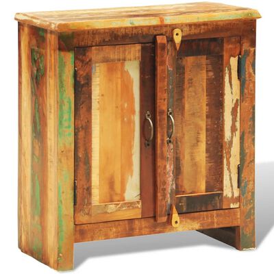 vidaXL Mueble vintage con 2 puertas madera maciza reciclada