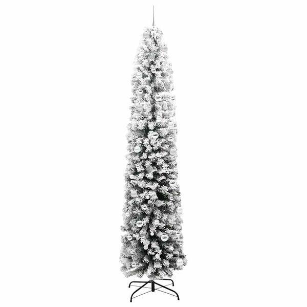 vidaXL &Aacute;rbol de Navidad artificial Verde 240 cm PVC, Acero y Pl&aacute;stico