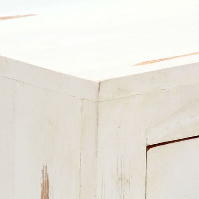 vidaXL Cajonera de madera maciza de acacia blanca 58x30x75 cm