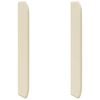 vidaXL Oreja de cabecero Crema 80 x 16 x 4 cm PVC