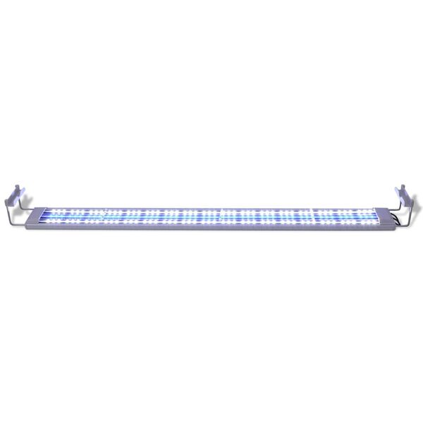 vidaXL L&aacute;mpara LED para acuario aluminio IP67 100-110 cm