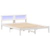 vidaXL Estructura de cama 150 x 200 cm Madera de pino macizo