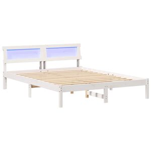 vidaXL Estructura de cama 150 x 200 cm Madera de pino macizo