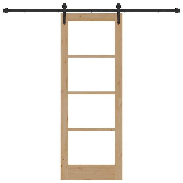 vidaXL Puerta Corredera ORKDAL Natural 73,5 x 198,5 cm