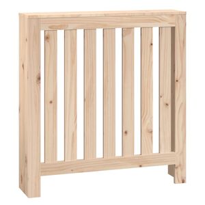 vidaXL Cubierta de radiador madera maciza de pino 79,5x19x84 cm