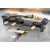 Bestron Parrilla raclette ARG200BW madera negro 650 W