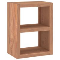 VidaXL Mesa De Jardín Plegable Madera Maciza De Teca 85x75 Cm Marrón | Leroy Merlin