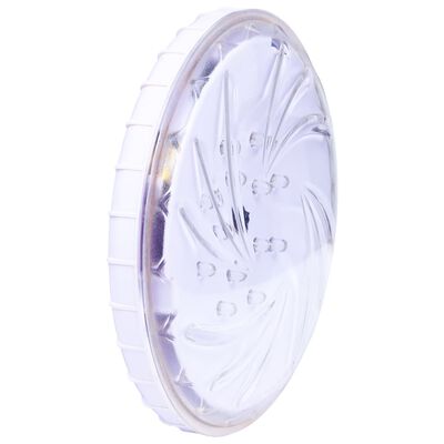 vidaXL Lámpara LED sumergible flotante piscina mando distancia blanco