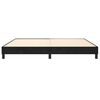 vidaXL Estructura Estructura de cama con somier terciopelo negro 200x200 cm