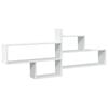 vidaXL Estanter&iacute;a de pared madera ingenier&iacute;a blanca 167,5x18x68 cm