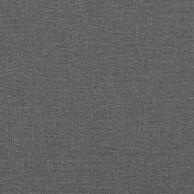 vidaXL Reposapiés de tela gris oscuro 60x50x41 cm