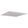 vidaXL Cabezal de ducha cuadrado efecto lluvia acero inox 304 40x40 cm