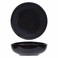 Cosy & Trendy for Professionals Cuenco Black Granite 4 uds negro Ø21cm