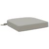 vidaXL Coj&iacute;n de asiento de 1 pieza SOEST 100% Poli&eacute;ster Gris