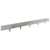 vidaXL Borde de C&eacute;sped 10 uds. 100 x 12 cm Acero Plateado