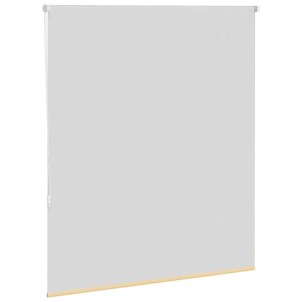 vidaXL Estor Enrollable Opaco Beige 120x130 cm Tela Ancho 116,6 cm