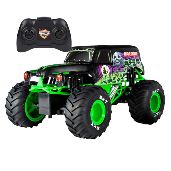Monster Jam Camioneta teledirigida Grave Digger con RC 1:15