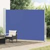 vidaXL Toldo lateral retr&aacute;ctil para patio azul 200x300 cm
