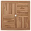 vidaXL Conjunto de comedor de jard&iacute;n 5 piezas madera maciza de teca