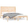 vidaXL Estructura de cama madera maciza de pino 120x200 cm
