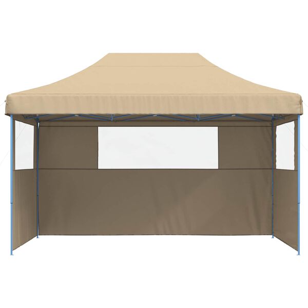 vidaXL Carpa de Fiesta Beige 292 x 440 x 315 cm Tela Oxford