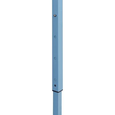 vidaXL Cenador plegable azul 5x5 m