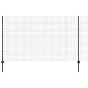 vidaXL Valla de alambre soldado con poste 50 x 1,4 m (An x Al)