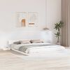 vidaXL Estructura de cama Blanco 180 x 200 cm Madera